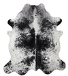 Salt & Pepper Cowhide Rug , Size: Jumbo(XL), Code: AX111