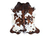 Tricolor Cowhide Rug , Size: Small(S), Code: AW54