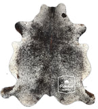 Salt & Pepper Cowhide Rug , Size: Large(L), Code: AZ08