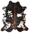 Exotic Tricolor Cowhide Rug , Size: Jumbo(XL), Code: AZ17