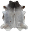 Grey Cowhide Rug , Size: X-Jumbo(XXL), Code: AZ39