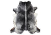 Salt & Pepper Cowhide Rug , Size: X-Jumbo(XXL), Code: AZ43