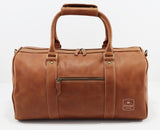 Premium Leather Duffle Light Brown