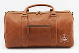 Premium Leather Duffle Light Brown