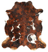 Exotic Tricolor Cowhide Rug , Size: Jumbo(XL), Code: AW169