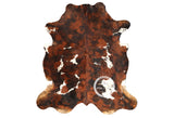 Exotic Tricolor Cowhide Rug , Size: Jumbo(XL), Code: AW169