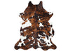 Exotic Tricolor Cowhide Rug , Size: Jumbo(XL), Code: AW158