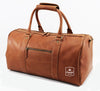 Premium Leather Duffle Light Brown