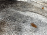 Grey Cowhide Rug , Size: X-Jumbo(XXL), Code: AZ39