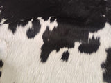 Black and White Cowhide Rug , Size: Large(L), Code: AW143