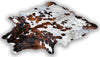 Amazing Tricolor Cowhide Rug