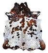 Amazing Tricolor Cowhide Rug