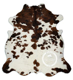 Tricolor Cowhide Rug , Size: Large (L), Code: K139