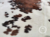 Tricolor Cowhide Rug , Size: Large (L), Code: H78