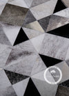 Patchwork Cowhide Rug, Designer Rug